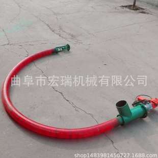 小型簡易粉末吸料機 可彎曲使用輸送機9是9懸掛輸 車吸糧機 玉米裝