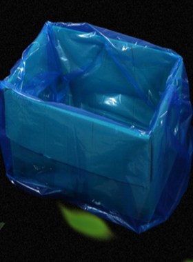 塑料袋防潮防尘蔬菜筐内膜包装透明pEe袋蓝色薄膜po平口防雾袋定