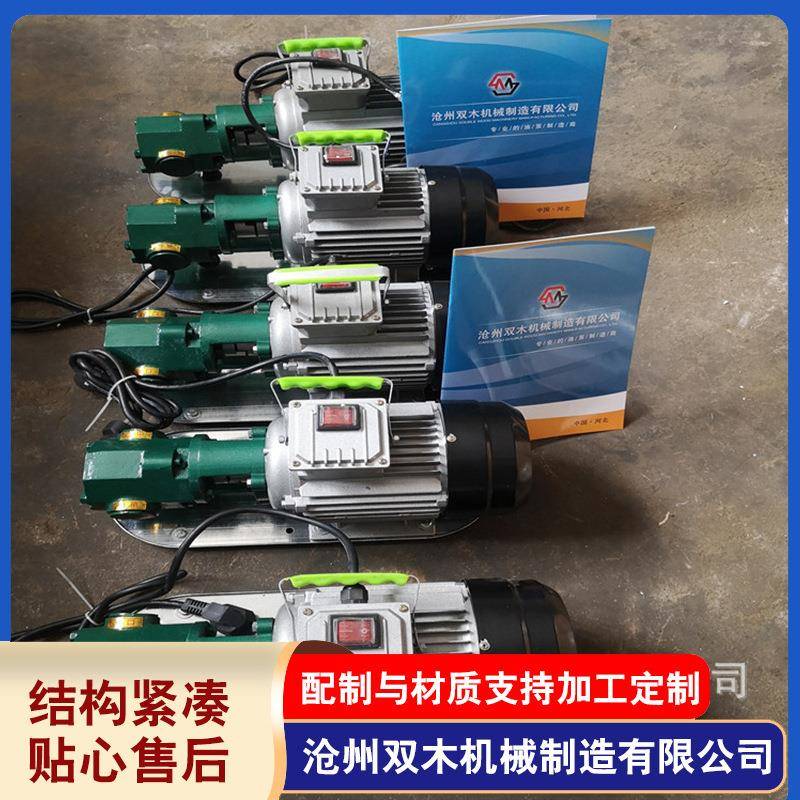 厂家供应便携式齿轮油泵小型220V齿轮泵WCB-75系列轻油输送泵