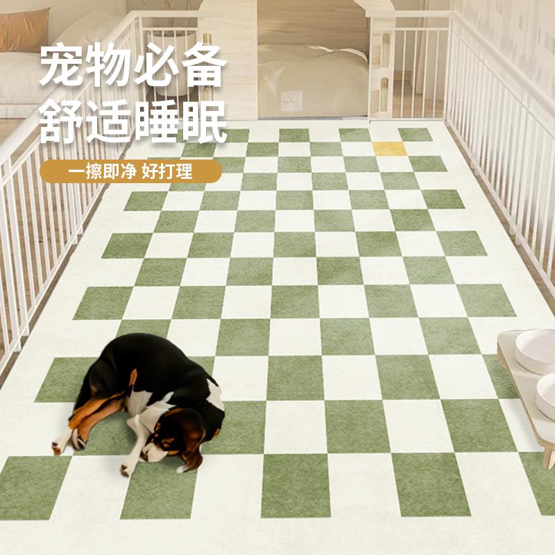 宠物专用围栏pvc地垫防水防尿养猫养狗免洗可擦垫子防滑隔凉地毯
