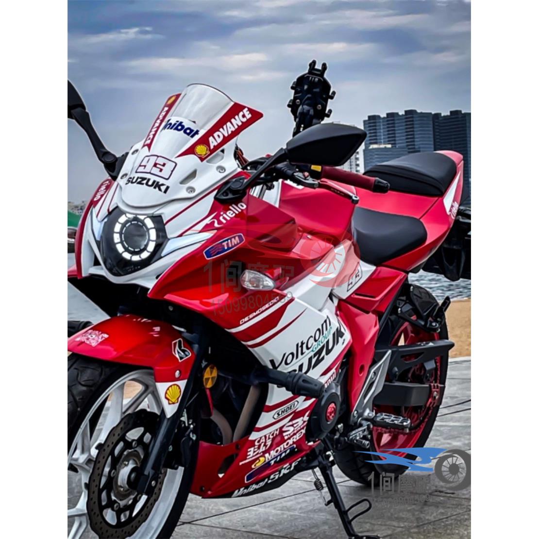 适用于GSX250R GSX250 2011-2024 全车外壳 全车护板 整车包围mn