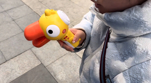 变声器小鸟电动录音扩音器可爱卡通手持整蛊变声大声公喇叭玩具