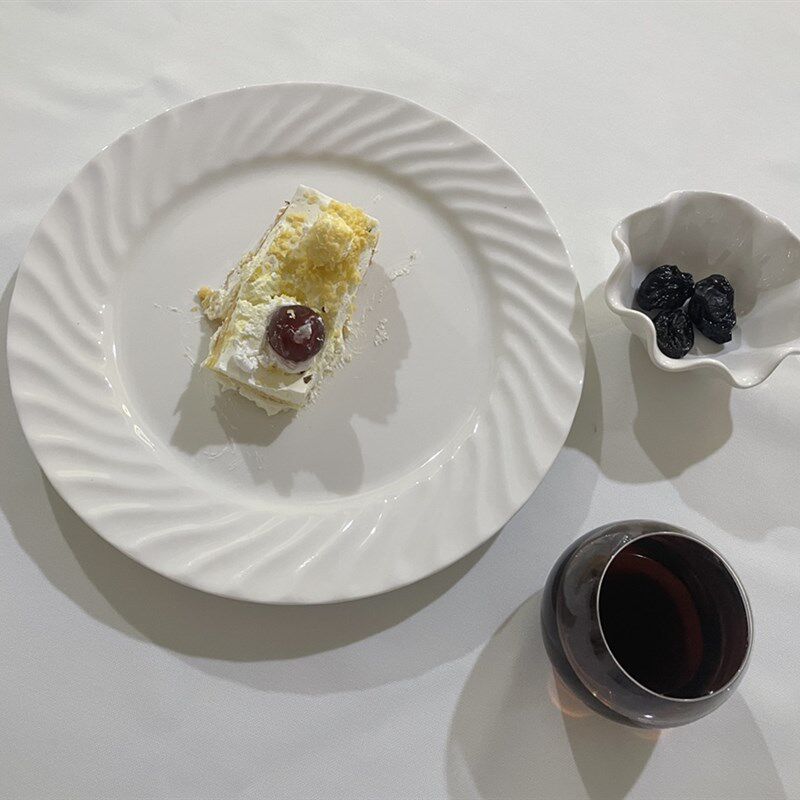 意面盘螺纹意粉碟子浅盘意大利面盘风餐具西餐餐盘子专用
