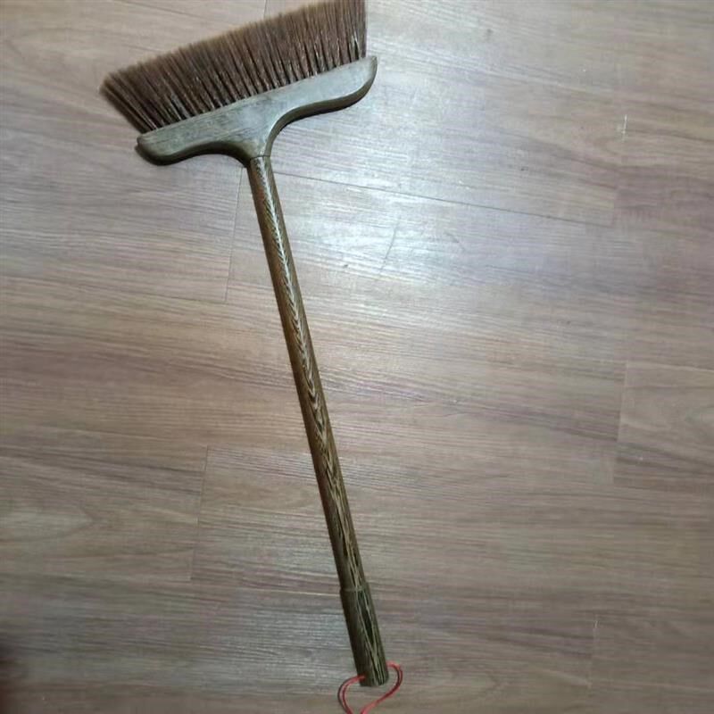 猪毛扫把簸箕家用套装扫帚软鬃毛木组合高端笤帚不粘头发2024新款