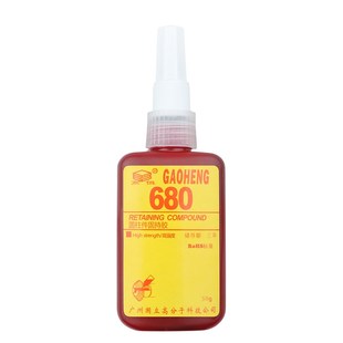 国立螺丝胶680厌氧胶圆柱防松固定胶金属螺纹锁固剂紧固厌氧