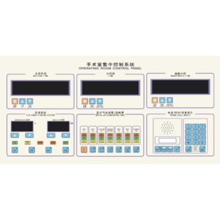 自动化成套集中控制系统医院手术室六联情报面板带304不锈钢边框