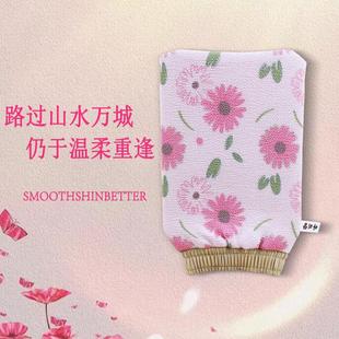 搓澡巾强力搓泥去污搓泥神器女士专用后背洗澡巾无痛下泥擦背手套