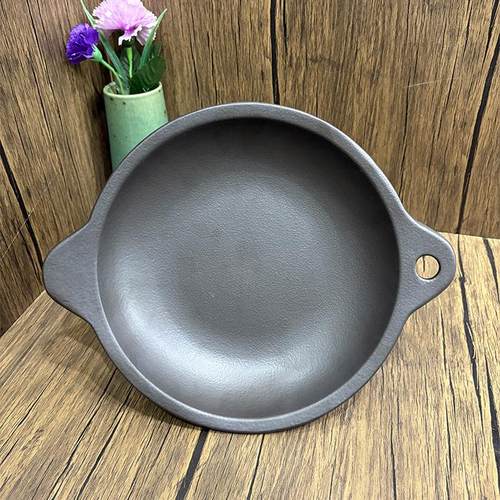 NEED韩国料理手工石锅陶瓷砂锅泥炉烧烤肉八爪鱼五花肉煎锅浅汤锅