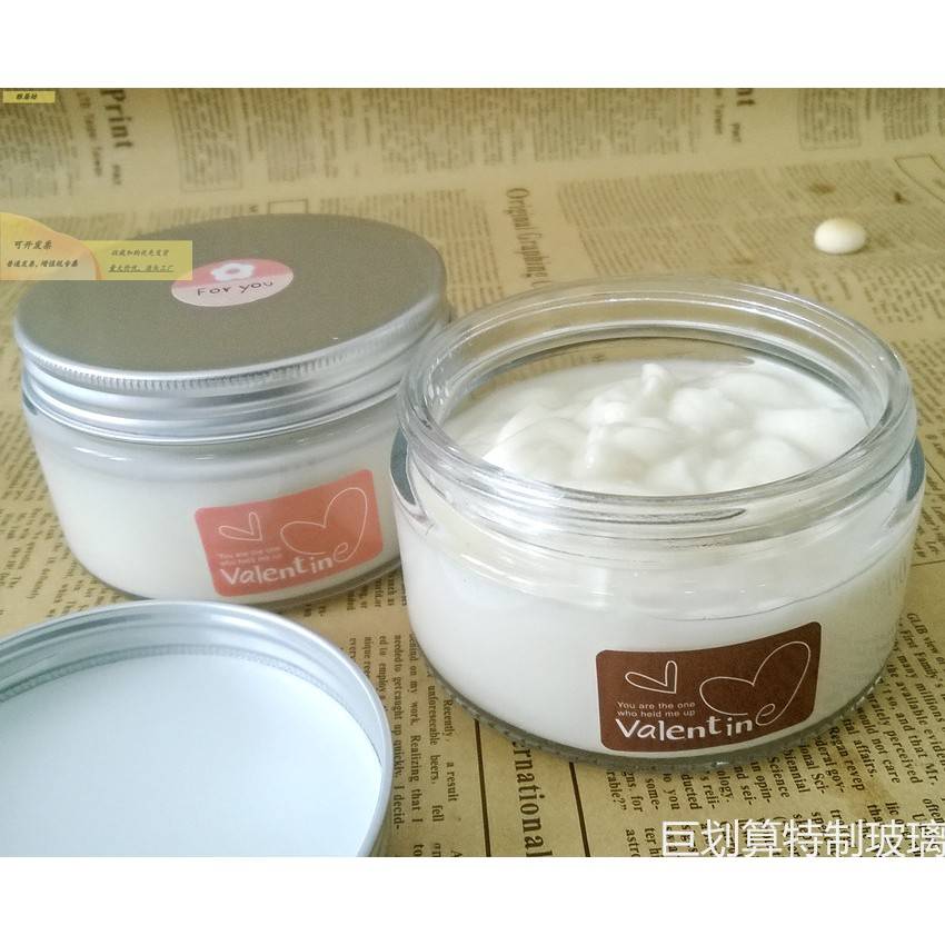 包邮大口200ml铝盖布丁瓶酸奶杯玻璃果酱瓶蜂蜜玻璃瓶密封罐