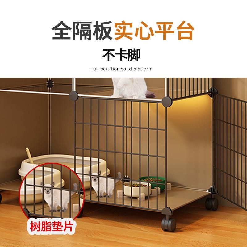 猫笼子家用爬默认J9GR室内小户屋型猫咪别墅猫舍猫猫窝猫砂盆架一