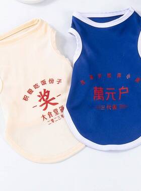 狗猫咪衣季服夏英短默认ZBSC银渐层无毛猫防掉毛背心春秋宠物咪猫