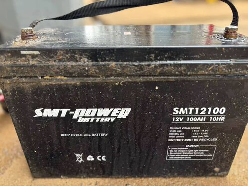 SMT128012V80AHSMTPOWER12V100AH蓄电池电瓶