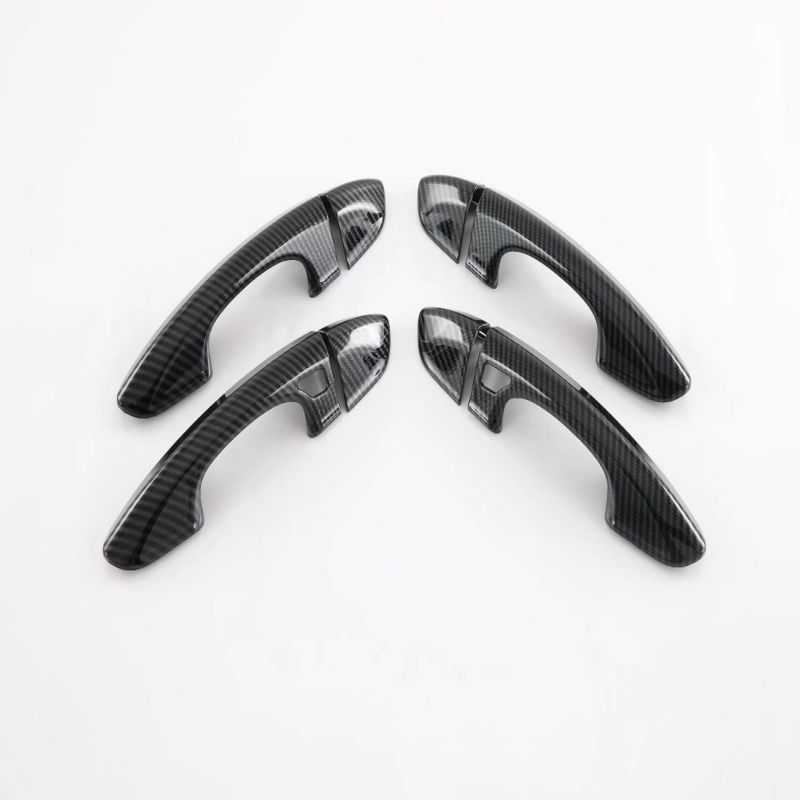 适用13-20款福特蒙迪欧 Ford Fusion拉手碳纤纹车门外把手门碗