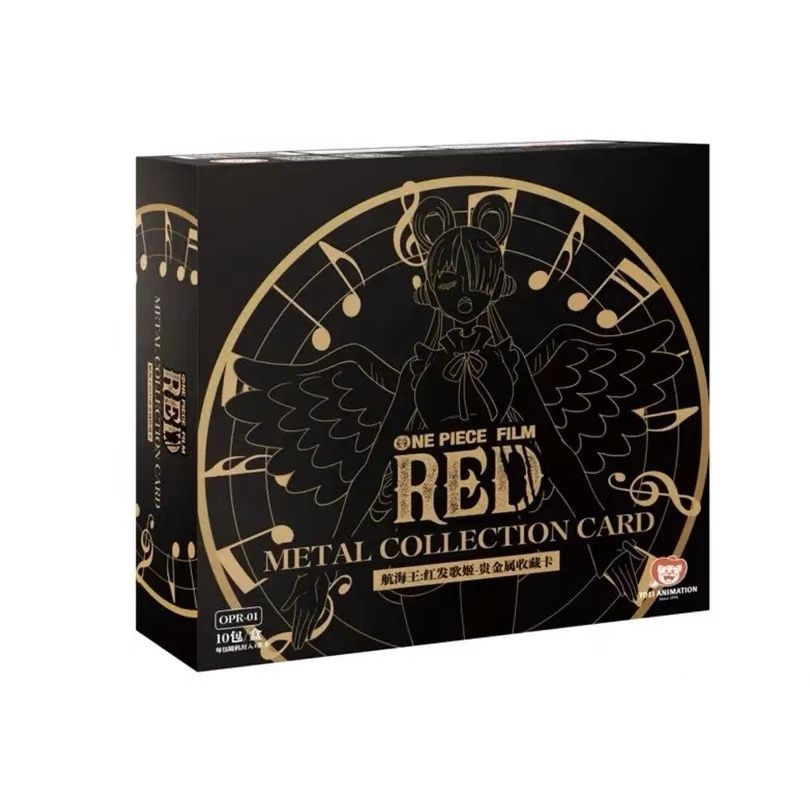 航海王 红发歌姬 贵金属收藏卡全新未拆封 带原装盒 带塑封