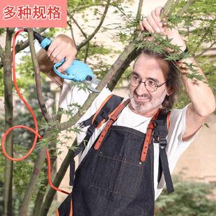 树木电剪刀加长杆剪枝机伸缩高空修枝剪液压修枝S剪电动滑轮修枝