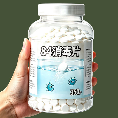 浓缩：84消毒片【强效去污型】