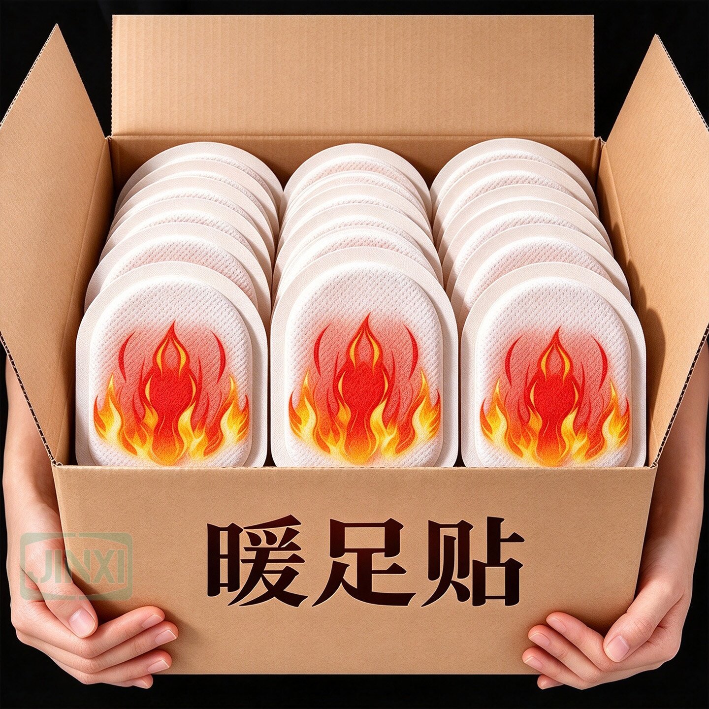 冬季自发热暖足热敷贴