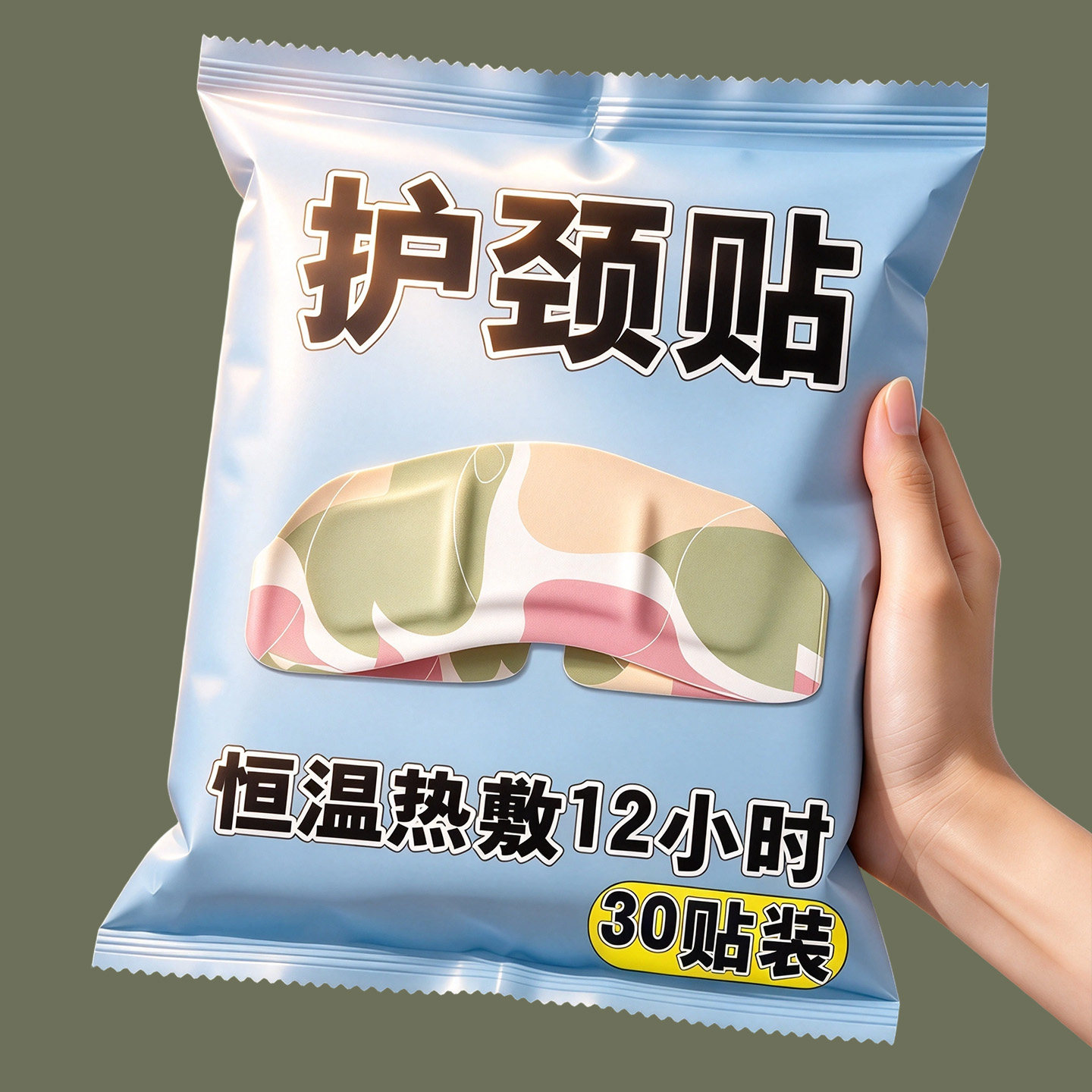 蒸汽护颈贴/双重草本/草本热敷