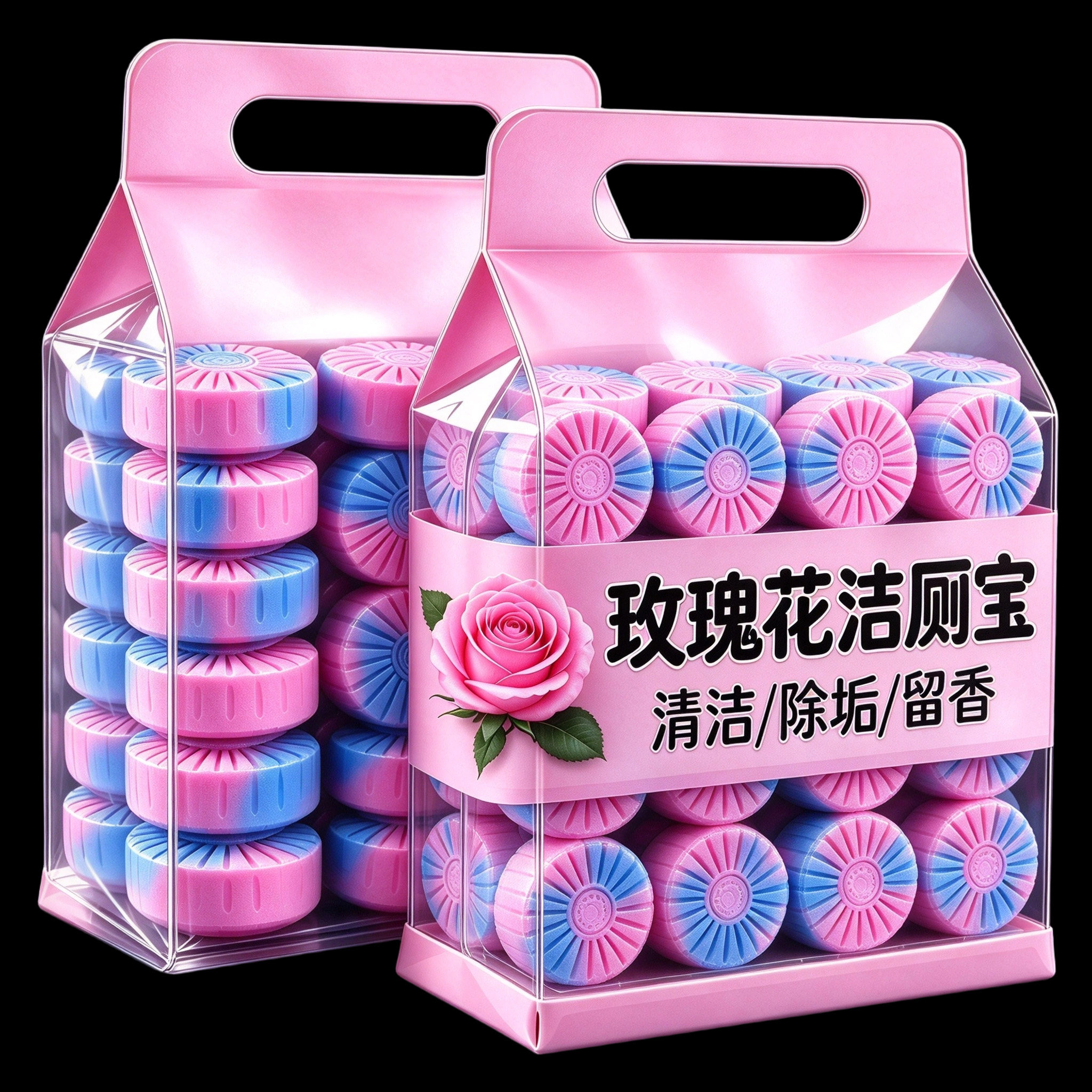 便捷超耐用【玫瑰花洁厕宝】