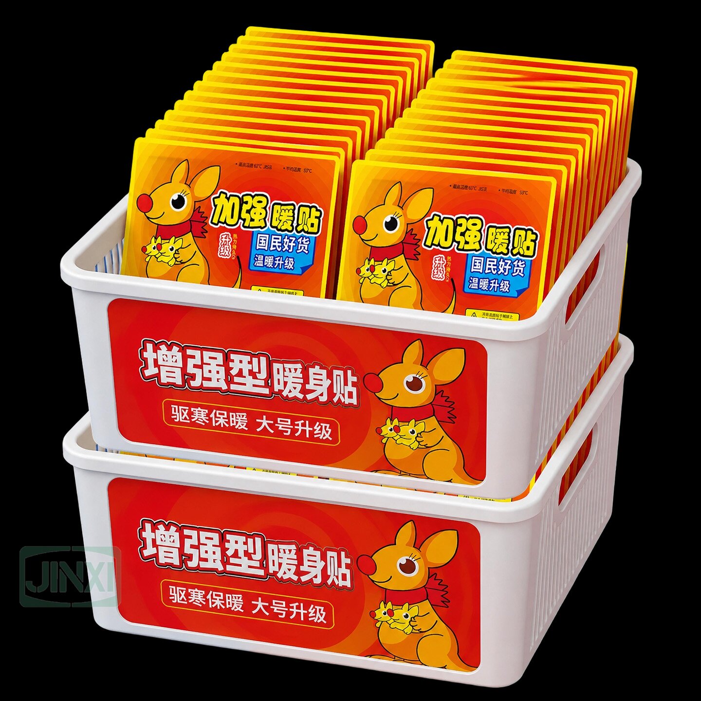 大号袋鼠暖身自发热暖宝宝贴