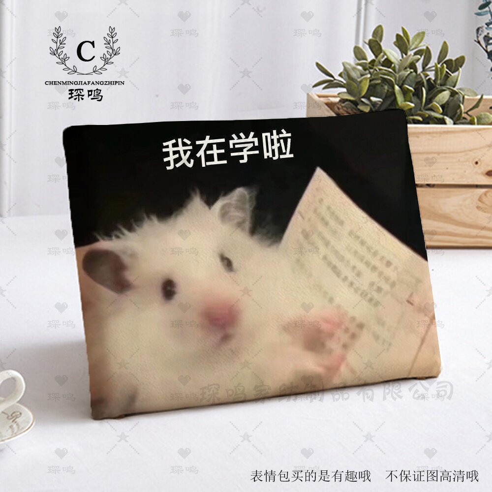 可爱仓鼠坐垫学生上课屁股垫子