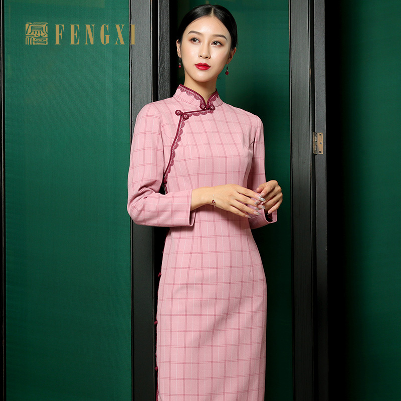 凤禧2025秋冬新款老上海旗袍