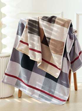 洁丽雅浴巾 纯棉家用洗澡吸水毛巾新款全棉a类裹巾一等品230260Y