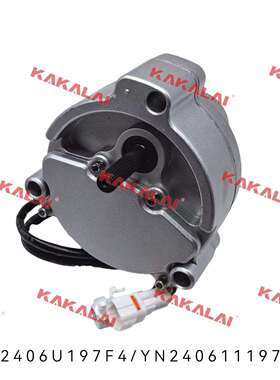 YN2406U197F4 YN240611197F3 挖掘机油门电机神钢 SK200-1/3/5 SK