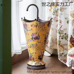 复古创意雨伞收纳桶大号家用客厅轻奢伞桶收纳入户收纳筒防尘宿舍