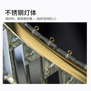 轻奢餐璃 现在华SDQS8050简约奢高端玻卧室客厅厅酒店工程别墅复式