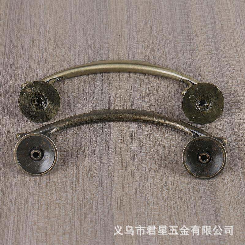 锌欧合金式红木05225拉抽屉拉手简约衣橱柜把手桃家具五金手