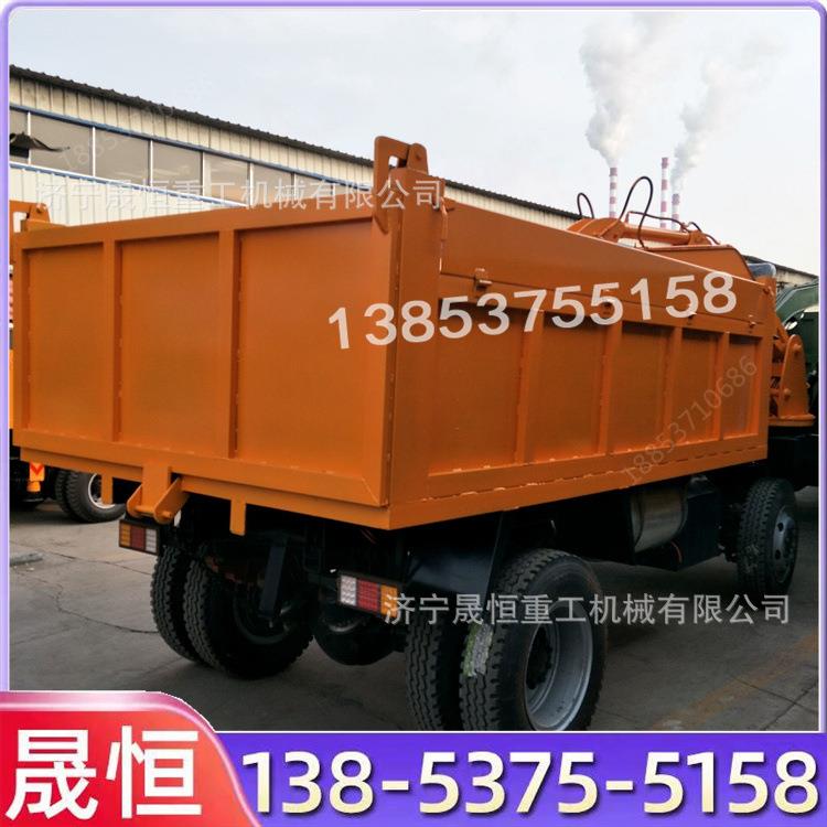 四驱不像四挖吊木机一体机龙门挖VBR吊抓器四轮运输车自卸土挖沙