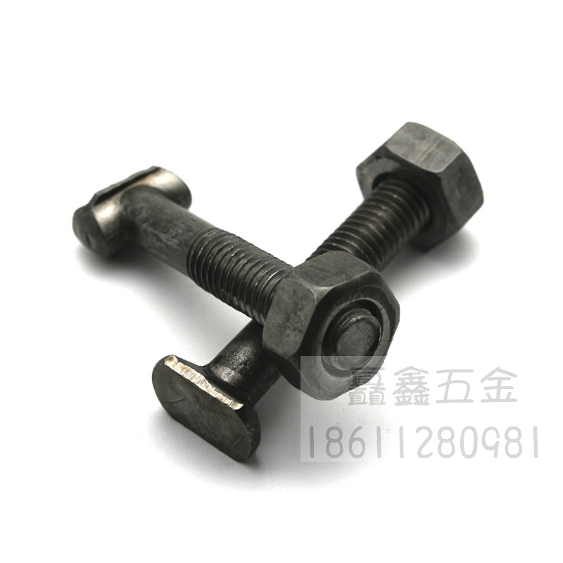 扣件螺丝螺母套装 建筑用丁字螺丝 丁E字丝T字螺栓 钢管丁字栓m12