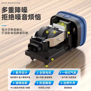 森森增氧泵家用充氧泵鱼缸增氧机超静音小K型打氧机养鱼鱼缸氧气