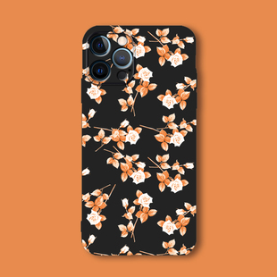 适用苹果iPhone13Mini手机壳12pro磨砂XR防摔14个性MAX简约11玫瑰