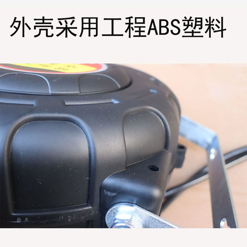 电鼓卷线器自动伸缩卷管器铜芯线悬挂式卷盘器回卷电缆收线器15米