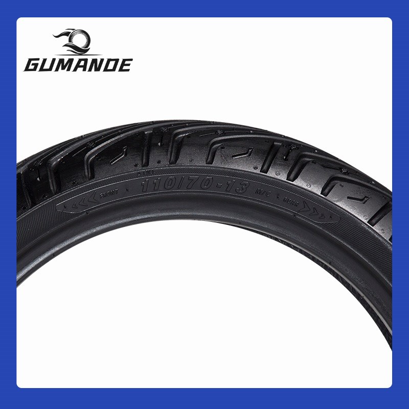 固满德半热熔真空胎电动车摩托车九号A35前后14x2.50防滑耐磨轮胎