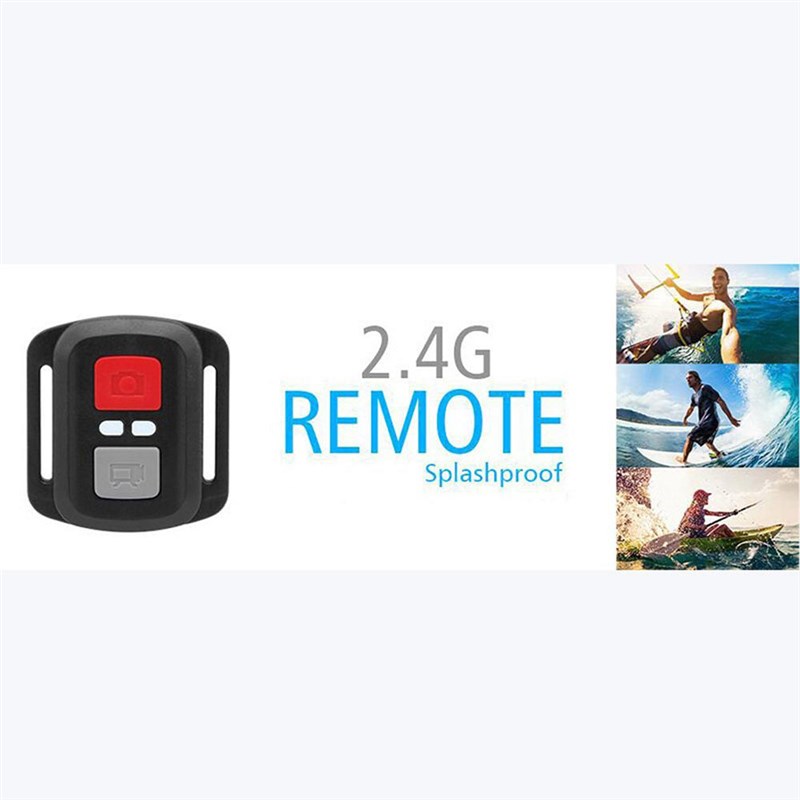 Waterproof 2.4G Action Cameras RemoteJ Control For EKEN H9R