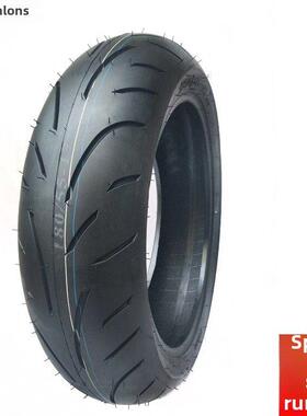 摩托车跑车地平线宝调忍者V6永源西风R12350前后真空轮胎加宽改造