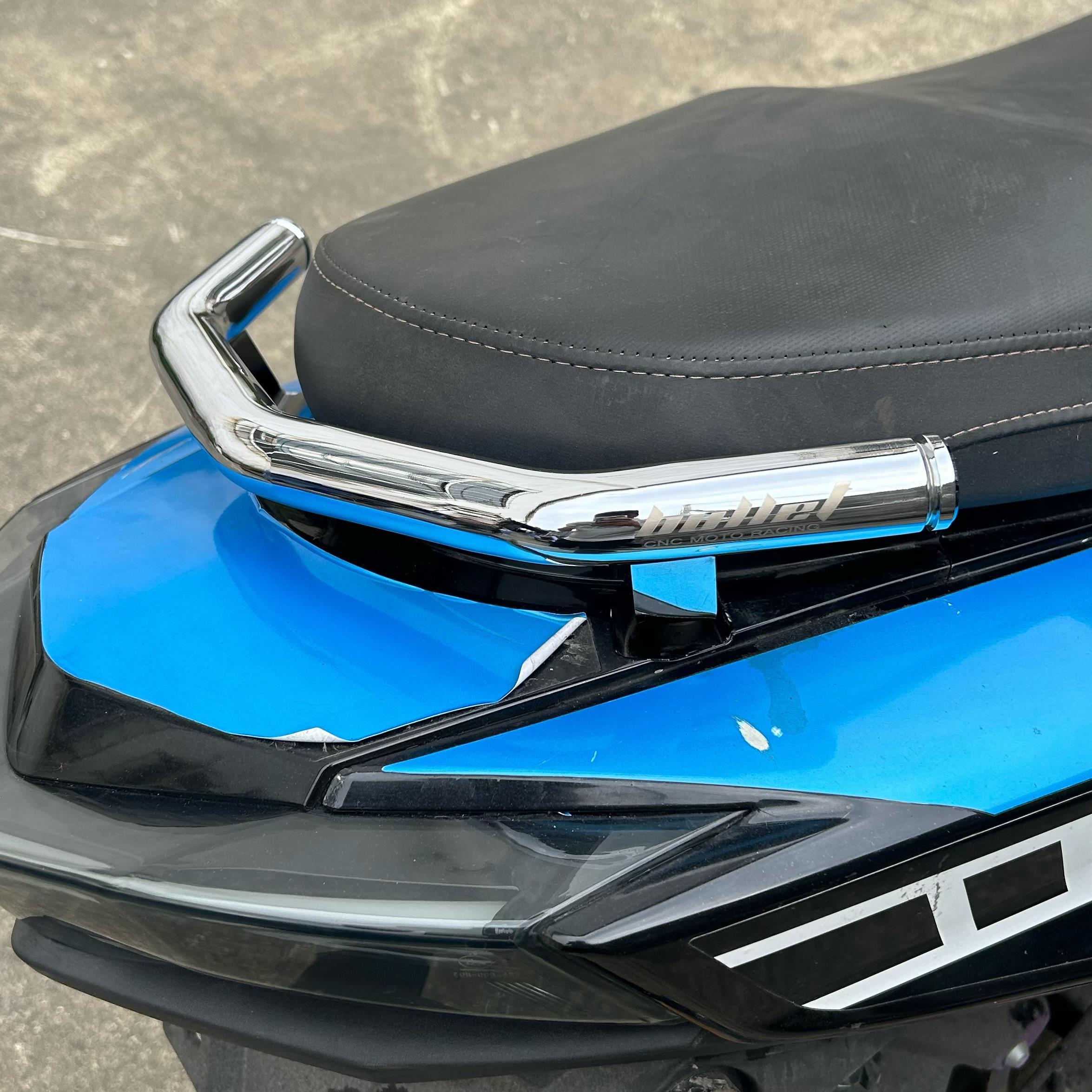 非HKR新款不锈钢烧钛尾翼 林海劲战 山叶四代 飞鹰金功劲战后扶手