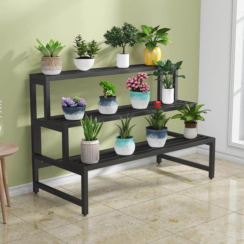 花架置物架落地阳台摆放客厅花架子室内外庭院盆栽架子多肉架多层