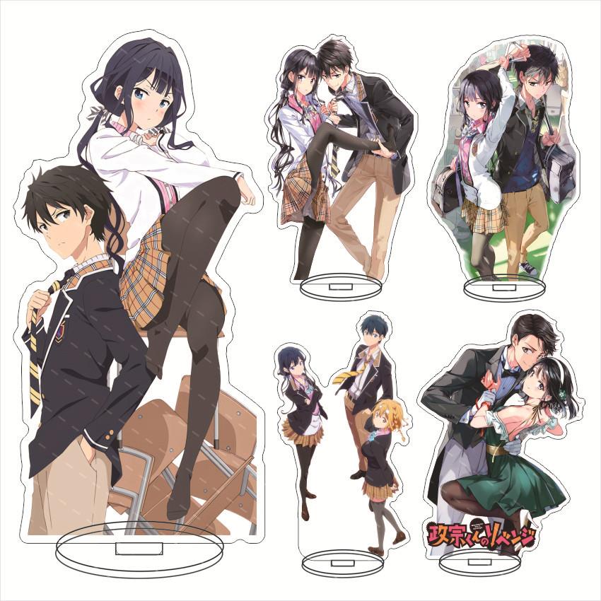 政宗君的复仇 大立牌 真壁政宗 安达垣爱姬 藤之宫宁子亚克力摆件