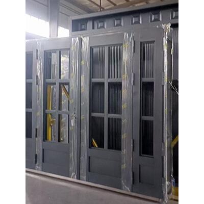 大门别墅防盗门家用庭院锌合金农村乡村双门进户自建房入户门门