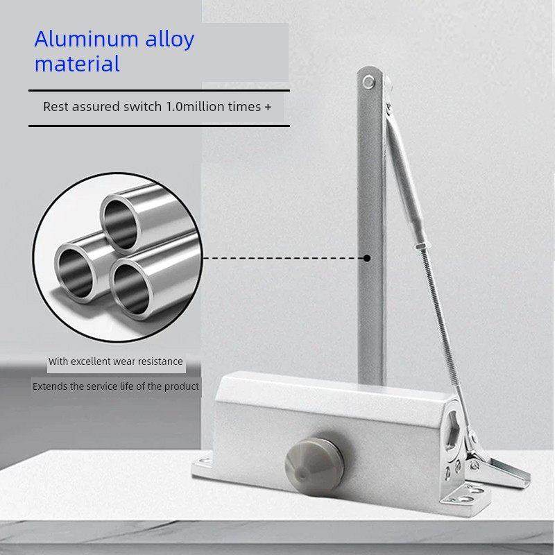 防火闭门器液压缓冲器24*152孔间距65kg定位无定位自动闭门器,基础建材,闭门器,淘宝优惠券,粉丝福利购,淘宝优惠卷