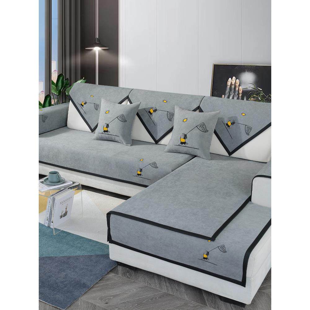 采购产品四季沙发垫，简单现代座垫，靠背毛巾套布，2025新沙发套