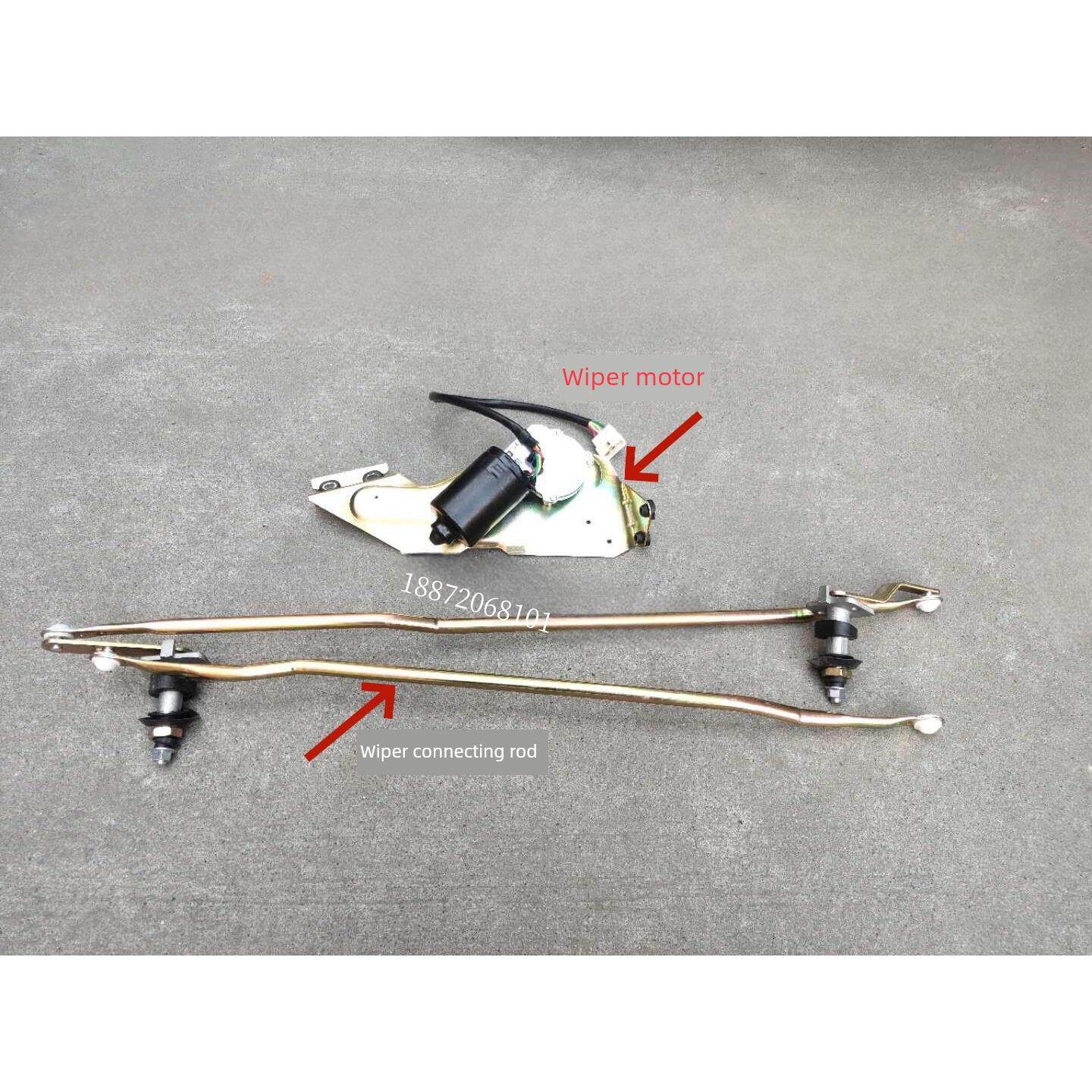 适用于东风Dolica D6D7 Fredka Case雨刮器汽车雨刮器连杆杆总成