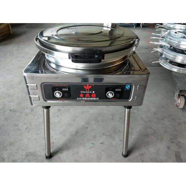 北京东方新奥多麦电饼铛商用电煎烤机/烤饼机双显触控屏幕开关