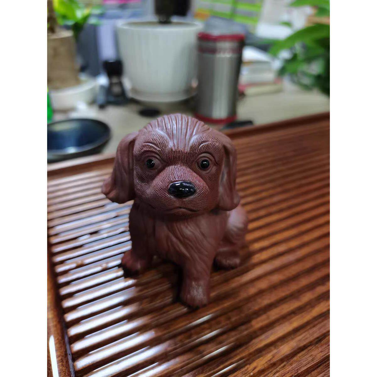 紫砂茶宠狗精品可养茶具配件摆设茶桌茶玩茶台装饰小摆件