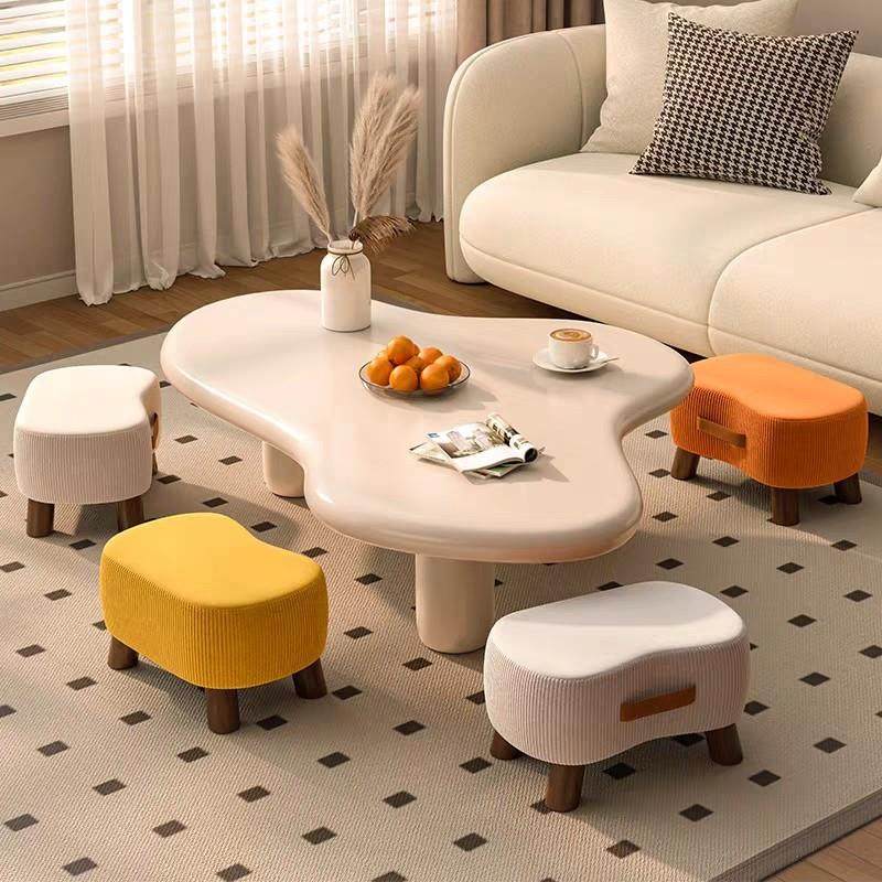 小凳子家用门口换鞋凳客厅沙发脚踏凳穿鞋凳实木小矮凳软包小椅子