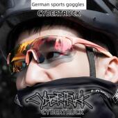 赛博卡车德国新款 变色跑步男士 眼镜防晒雪山运动女士防风太阳镜